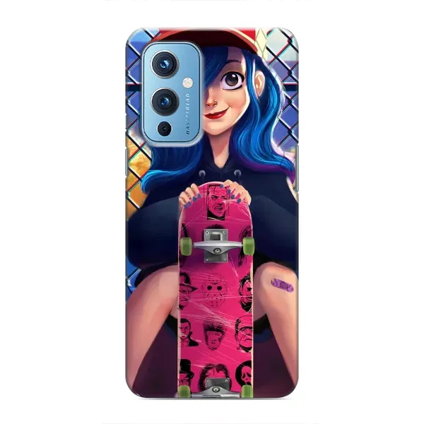 Чехол с рисунком «Модная девушка» для OnePlus 9