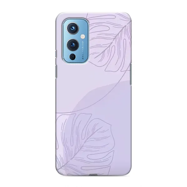 Чехол с рисунком «Монстера фиолетовая» для OnePlus 9 Чехол с рисунком «Монстера фиолетовая» для OnePlus 9