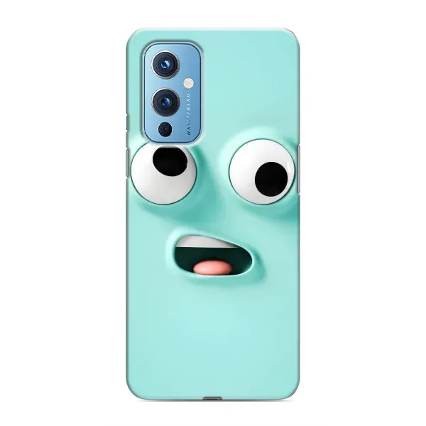 Чехол с рисунком «Забавное мятное лицо» для OnePlus 9 Чехол с рисунком «Забавное мятное лицо» для OnePlus 9