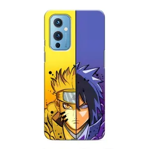 Купить Чохли на телефон з принтом Anime для OnePlus 9 (Naruto Vs Sasuke)