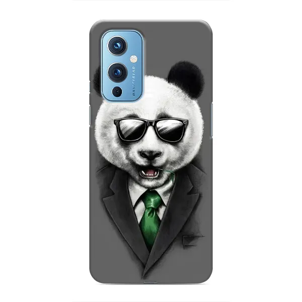 Чехол с рисунком «Панда в очках» для OnePlus 9