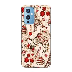 Чехол с Эйфелевой башней на OnePlus 9 (Париж мечта)