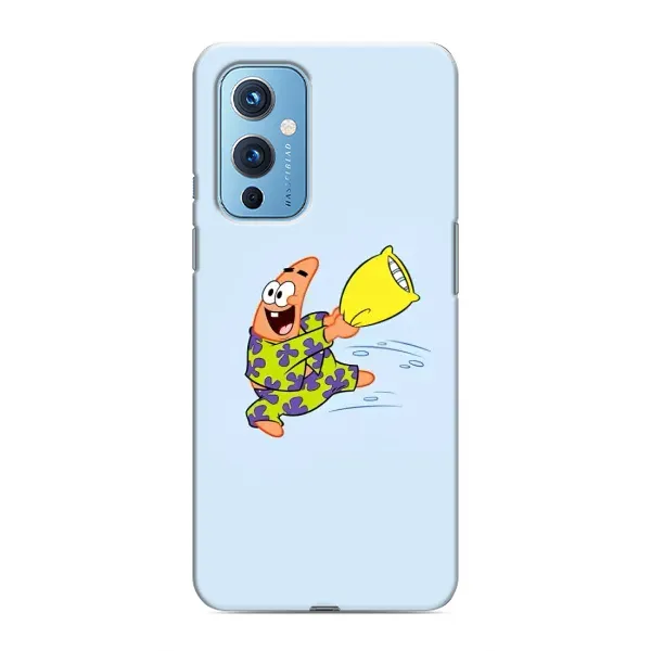 Чехол с рисунком «Патрик с подушкой» для OnePlus 9