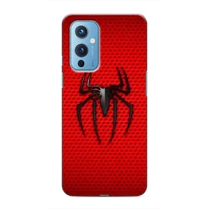 Чехол Супергерой Человека Паука на OnePlus 9 (Паук марвел)