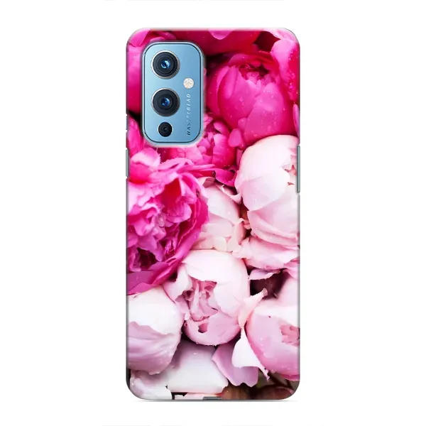 Чехол с рисунком «Пионы» для OnePlus 9 Чехол с рисунком «Пионы» для OnePlus 9