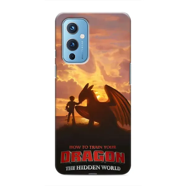Чехол с рисунком «Постер Беззубика» для OnePlus 9 Чехол с рисунком «Постер Беззубика» для OnePlus 9
