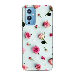 Чохли з принтом Троянд для OnePlus 9 (Різні квіти)