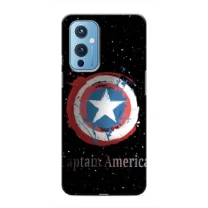Чехол с Щитом Капитана Америки на OnePlus 9 (Щит Капитана)