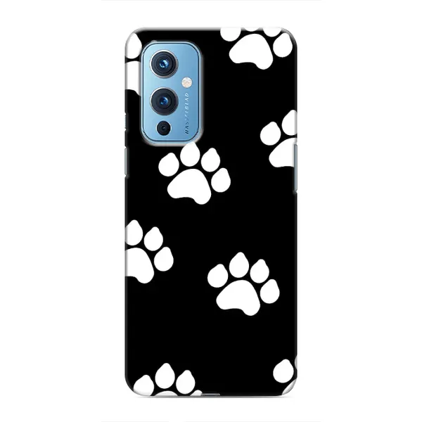 Чехол с рисунком «Следы собак» для OnePlus 9 Чехол с рисунком «Следы собак» для OnePlus 9