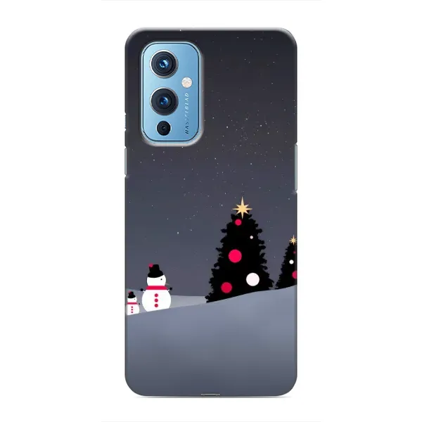 Чехол с рисунком «Снеговички» для OnePlus 9 Чехол с рисунком «Снеговички» для OnePlus 9