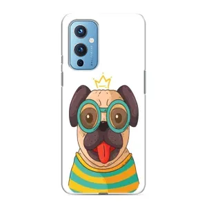 Бампер для OnePlus 9 с картинкой "Песики" (Собака Король)