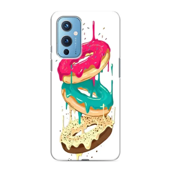 Чехол с рисунком «Сочные пончики» для OnePlus 9 Чехол с рисунком «Сочные пончики» для OnePlus 9