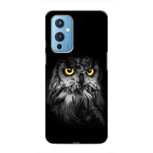Чехлы с принтом СОВЫ для OnePlus 9 (Сова на чёрном)