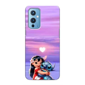 Чохол з малюнком «Стіч з Ліло» для OnePlus 9