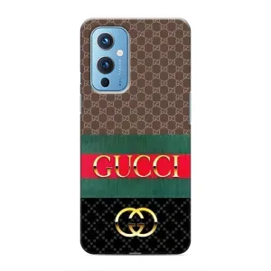 Чохли бренд ГУЧЧІ для OnePlus 9 (Стиль GUCCI)