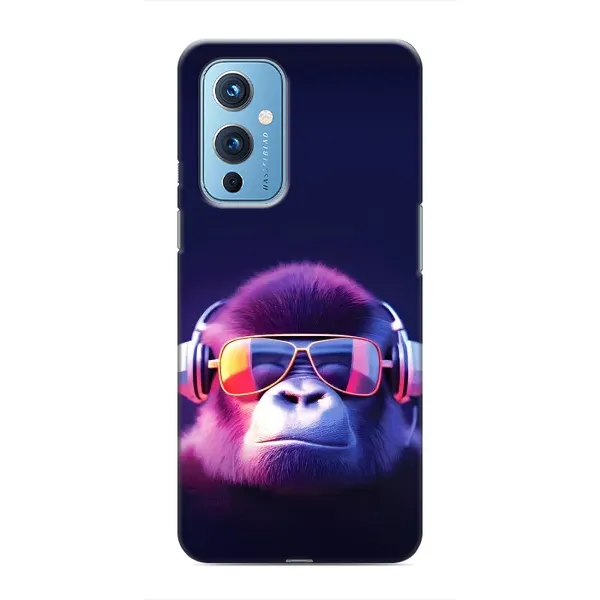 Чехол с рисунком «Стильная обезьяна» для OnePlus 9