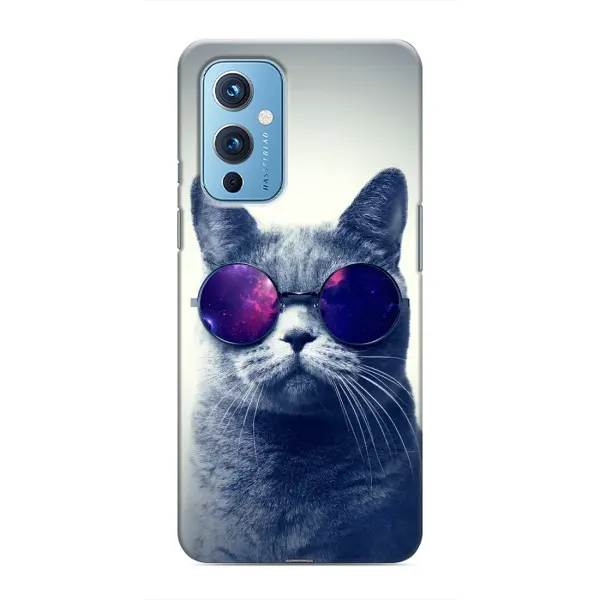 Чехол с рисунком «Стильный КОТ» для OnePlus 9 Чехол с рисунком «Стильный КОТ» для OnePlus 9