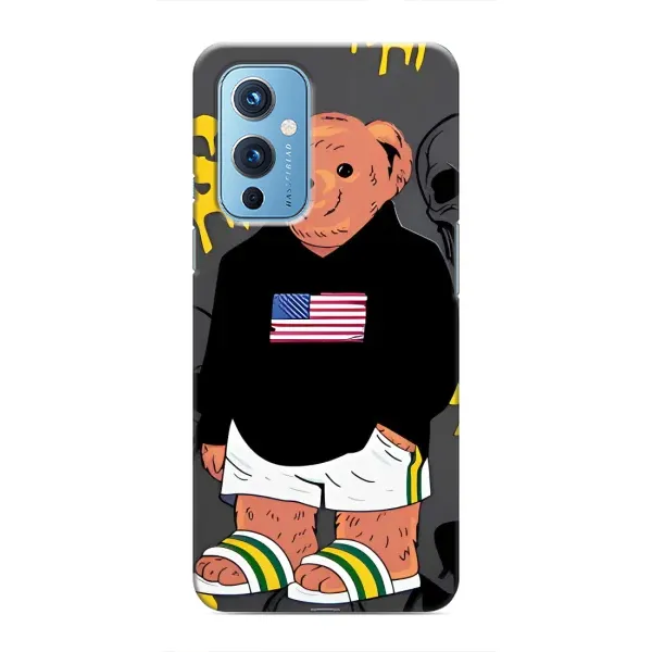 Чехол с рисунком «Teddy USA» для OnePlus 9 Чехол с рисунком «Teddy USA» для OnePlus 9