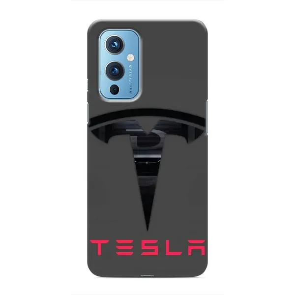 Чехол с рисунком «Logo TESLA» для OnePlus 9 Чехол с рисунком «Logo TESLA» для OnePlus 9