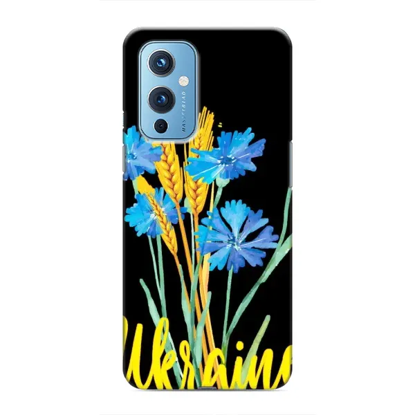 Чехол с рисунком «Ukraine в цветочках» для OnePlus 9