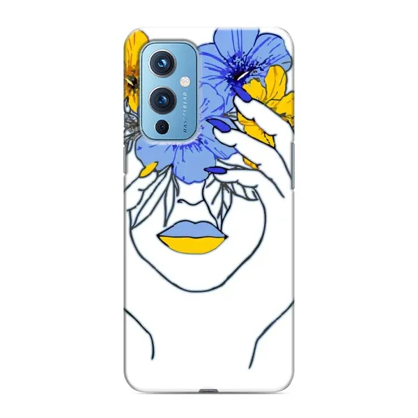 Чехол с рисунком «Украинка на всю голову» для OnePlus 9