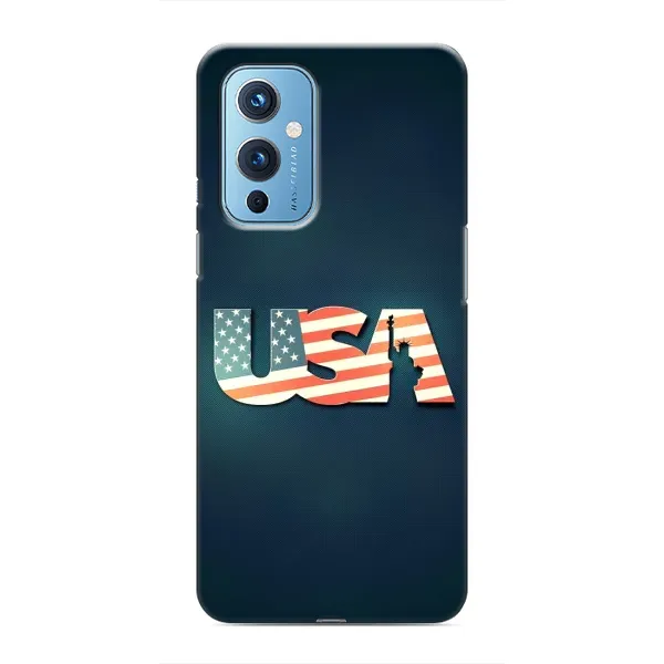 Чехол с рисунком «USA» для OnePlus 9 Чехол с рисунком «USA» для OnePlus 9