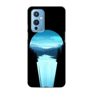 Летний Чехол на OnePlus 9 (Синий Водопад)