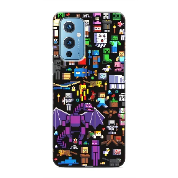Чехол с рисунком «Все персонажи» для OnePlus 9