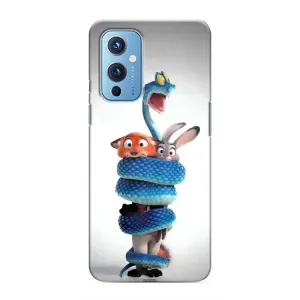 Силіконовий чохол з принтом Зоотрополіс для OnePlus 9 (Змія Зоо)