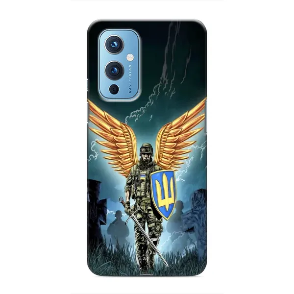Чехол с рисунком «ЗСУ з крильями» для OnePlus 9