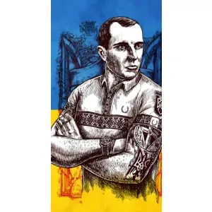 Чехол с Украинской символикой на ВанПлас 9рт (Бандера Патриот)