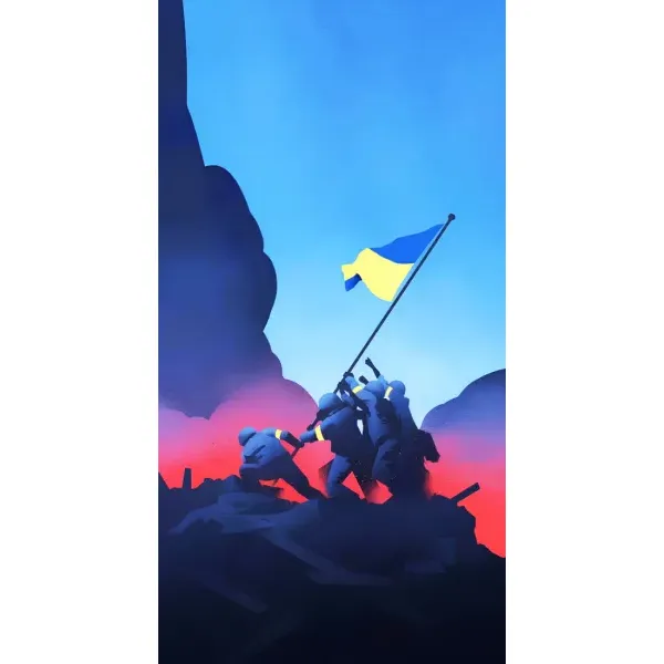 Чехол с рисунком «Деокупація» для OnePlus 9RT Чехол с рисунком «Деокупація» для OnePlus 9RT