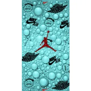 Силиконовый Чехол Nike Air Jordan на ВанПлас 9рт (Джордан Найк)