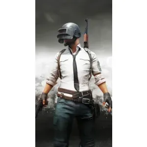 Силиконовый чехол с картинкой "Герой Pubg" на OnePlus 9RT (Пабг)