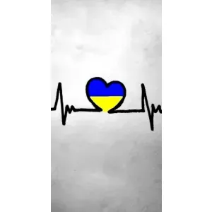 Чехол с рисунком «Украинская кардиограмма» для OnePlus 9RT