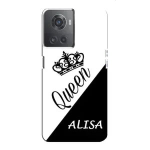 Іменні Жіночі Чохли для OnePlus ACE (10R) (ALINA)