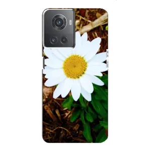 Чехол с ромашками на OnePlus ACE (10R) (Белая ромашка)