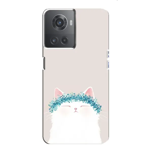 Чехол с рисунком «Белый котик» для OnePlus ACE (10R) Чехол с рисунком «Белый котик» для OnePlus ACE (10R)