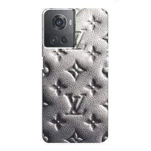 Текстурний Чохол Louis Vuitton для ВанПлас Ейс (10р) (Бежевий ЛВ)