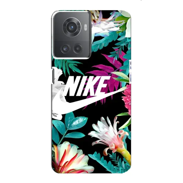 Чехол с рисунком «Цветочный Nike» для OnePlus ACE (10R) Чехол с рисунком «Цветочный Nike» для OnePlus ACE (10R)