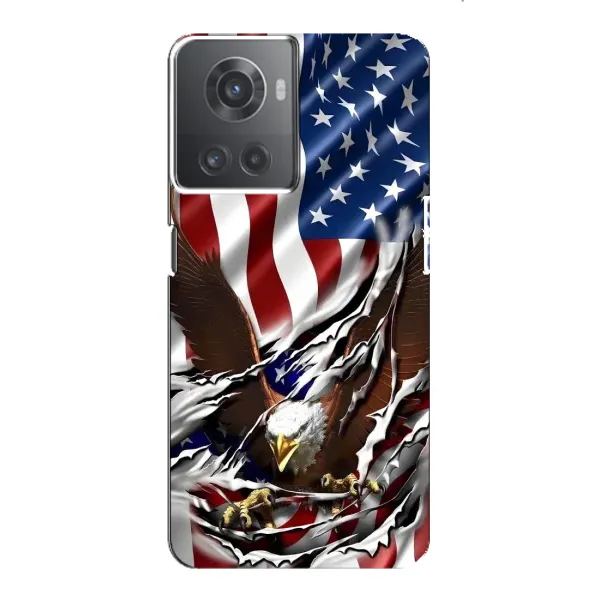Чехол с рисунком «Флаг USA» для OnePlus ACE (10R) Чехол с рисунком «Флаг USA» для OnePlus ACE (10R)