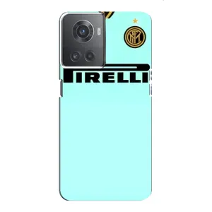 Силиконовые Чехлы принт Футбол на OnePlus ACE (10R) (Inter)