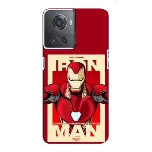 Чехол Супергерой Железный человек на OnePlus ACE (10R) (Iron man)