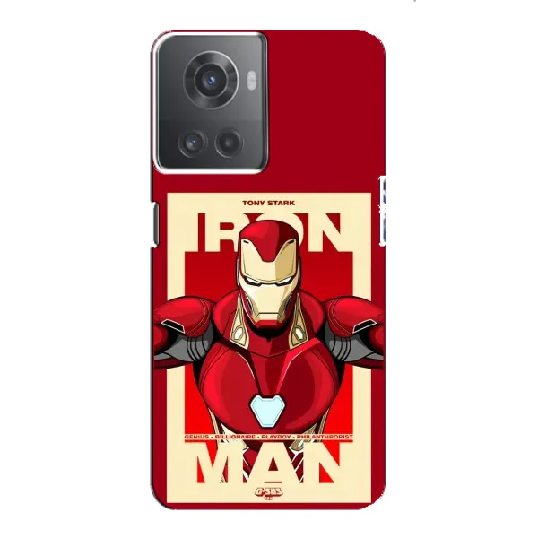 Чехол с рисунком «Iron man» для OnePlus ACE (10R) Чехол с рисунком «Iron man» для OnePlus ACE (10R)