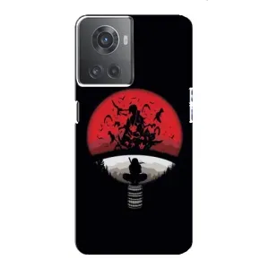 Чехлы с картинкой Итачи Учиха на OnePlus ACE (10R) (Итачи на черном)