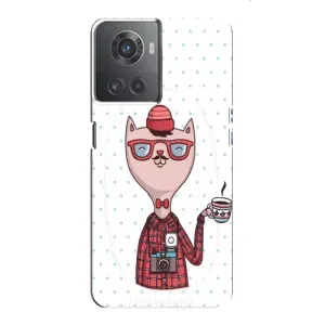 Чехол на тематику: Коты для OnePlus ACE (10R) (Кот аристократ)