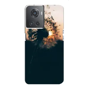 Силиконовый Чехол с одуванчиками на OnePlus ACE (10R) (Красивый одуванчик)