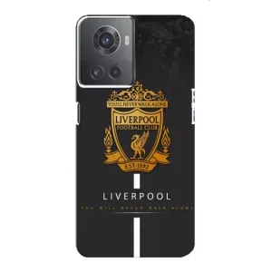 Силиконовые Чехлы принт Футбол на OnePlus ACE (10R) (Liverpool)