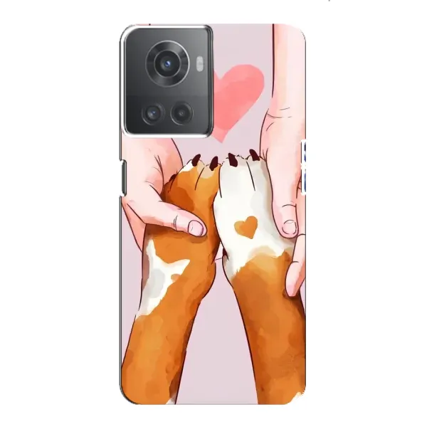 Чехол с рисунком «Любовь к собакам» для OnePlus ACE (10R) Чехол с рисунком «Любовь к собакам» для OnePlus ACE (10R)