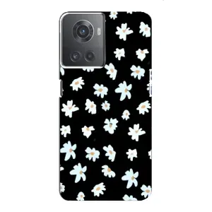 Чехол с ромашками на OnePlus ACE (10R) (Маленькие ромашки)